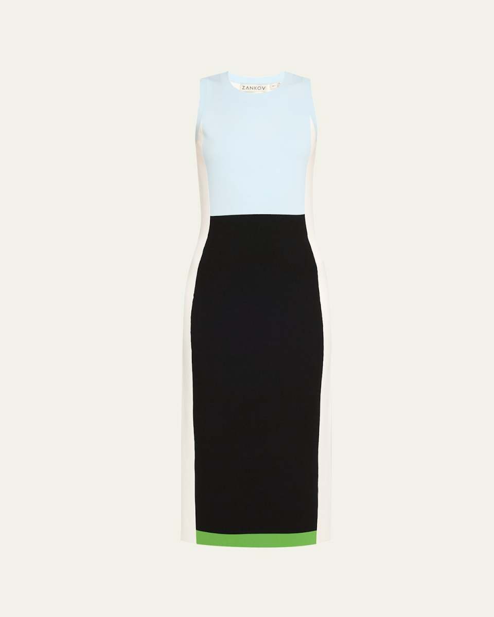 Daniella Colorblock Midi Dress